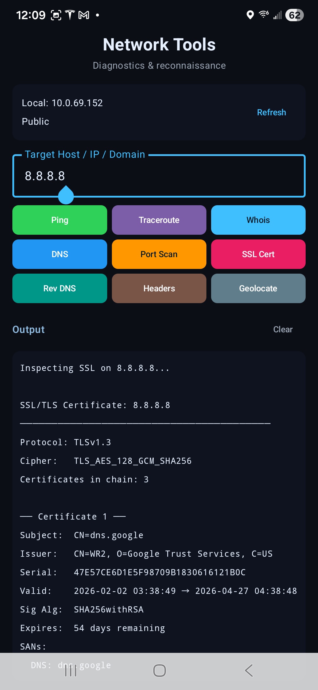 StormCloud app screenshot